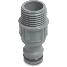 Flotide PVC-U 3/4 GZ x uros napsautusliitin
