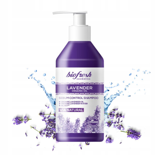 Shampoo Sebo Control 300ml per capelli grassi, detergente