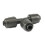 90 T-stykke PP 20 mm lås 4 bar sort 1