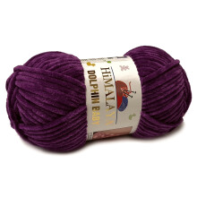 HIMALAYA TYK DOLPHIN BABY garn aubergine 80339