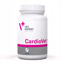 Suplemento para perros y gatos VetExpert CardioVet apoyo cardíaco 90 comprimidos