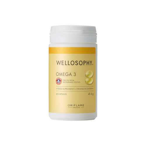 Oriflame Omega 3 Wellosophy 60 pezzi.