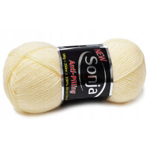 NY SONJA 100% akryl ANTI-PILLING lys gul 251