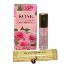 Rose Parfume 8ml Alkoholfri Naturlig Langtidsvirkende Duft Roll-on til din taske