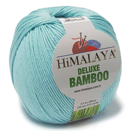 BAMBUSGARN BAMBUSBOMULD 100g FARVE BLÅ 15