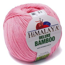 BAMBUSgarn BAMBUSBOMULD 100g FARVER mørk pink 07