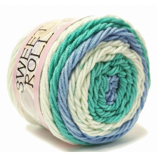 SØDT RULLEGARN akryl 140g MINT 1047-18