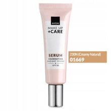 Base de maquillaje y sérum 3 en 1 de AVON, tono natural cremoso 230N