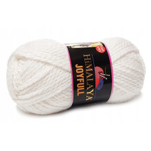 HIMALAYA JOYFULL grovt garn råhvid 80101