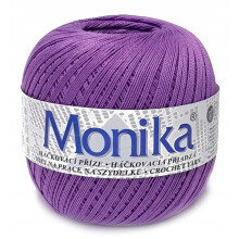MONIKA MANCHET bomuldslignende MAXI 550m LILLA 4444