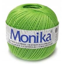 MONIKA MANCHET bomuldslignende MAXI 550m GRØN 6124
