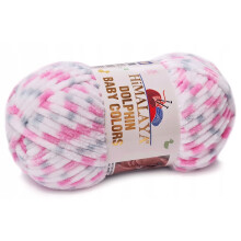 HIMALAYA TYKT GARN DOLPHIN BABY FARVER 80418