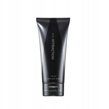 Gel de ducha y champú Avon Attraction 200 ml