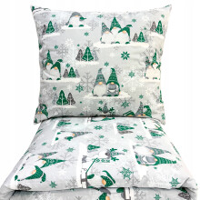 Biancheria da letto natalizia 160x200 cm 100% cotone, produttore polacco SKRZATY