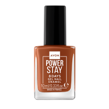Esmalte de uñas en gel AVON Powerstay, efecto híbrido Can T Quit Cafe