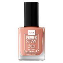 Esmalte de uñas en gel AVON Powerstay, efecto híbrido NUDE SILHOUETTE