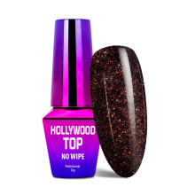 MollyLac Hollywood Re(a)dy, to go! Topcoat uden aftørring til hybrid neglelakker 10 g