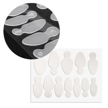 Combo system dobbeltform silikoneforme til franske MollyLac ovale 12 stk.
