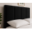 Modern Upholstered Bed with USB & Drawers Black5FT 6