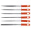 Lime ad ago per metallo, set da 6 1