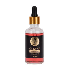 Huile pour cuticules et ongles MollyLac parfum Bubble Gum avec compte-gouttes 50 ml