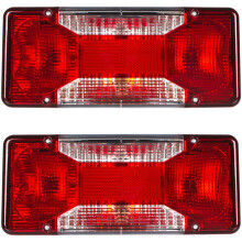 Juego de 2 luces traseras izquierda y derecha para contenedor de Iveco Daily 2006-
