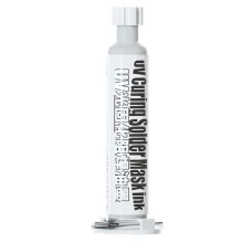 UV Curable Solder Mask Paint White 10ml GY-UVH900 Syringe
