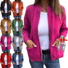 (Magenta, 5X-Large) Escova de cabelo elétrica com jato de ar e massagem, conjunto com 2 peças.