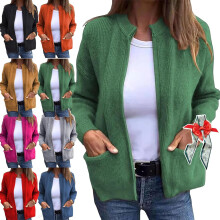 (Green, Medium) Escova de cabelo elétrica com jato de ar e massagem, conjunto com 2 peças.