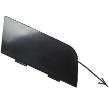 Cubierta del gancho de remolque para el parachoques delantero del Audi A6 C6 04-08, color negro.