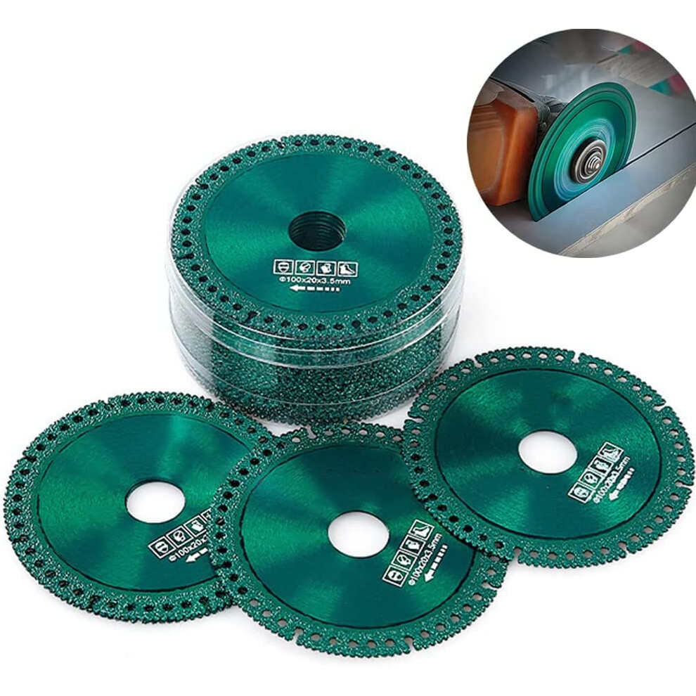 (10Pcs, -) 2023 Indestructible Disc For Grinder, 4 Inch Cutting Blade 5Pcs 5437706626497