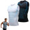 (2pcs-d, Medium) Débardeur compression, homme, sport 1
