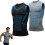 (2pcs-c, Medium) Débardeur compression, homme, sport 1