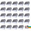 (Silver#24pcs, -) Πορτοφόλι, Φάλαινα 1