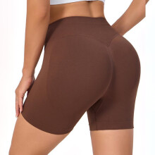 (Khaki, L) High-Waisted Yoga Pants for Women - Peach Buttocks Lift, Quick-Drying Running & Fitness Wear, Multi-Color