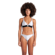 Maillot de bain une pièce ARENA SWIMWEAR pour femme, logo à ruban triangulaire argenté 007060/550 S