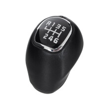 Kia Venga 09-15 FEKETE BŐR 6 SEBESSÉGES Váltógomb