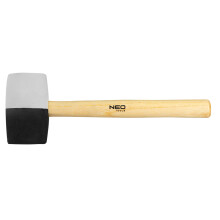 Gumikalapács 63 mm/680 g, fekete és fehér gumi
