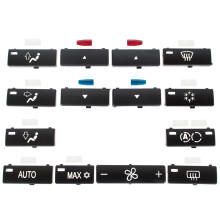 Botones del panel de control del aire acondicionado para BMW X5 E53 00-06 (juego de 14 piezas)