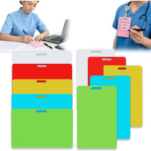 (10pcs, -) Erasable Silicone Badge Notepad, Reusable 5PCS-A