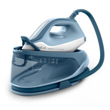 Tefal Power Pro Compact 200 Steam Generator Iron, 2400W Fast Heat-Up, Up to 360g/min Steam Boost, Lightweight Compact Design, Large Water Tank, Anti-C