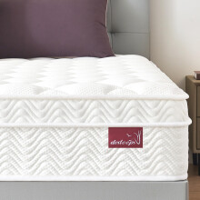 dosleeps Super King Mattress 6FT | 11" Extra Thick Memory Foam & High Density Foam & Pocket Sprung | 9-Zone Orthopedic Support, Medium Firm