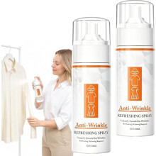 (2PCS, -) Instant Kreukverwijderaar - Anti-statisch, Spray