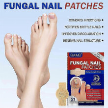 (4Bags) Oenail Fungus Patch Waterproof Nail Repair Patches Nail Ingrown Correction Stickers 1/2/3/4/5pcs For Discolored Or Damaged Nails_usmddsa