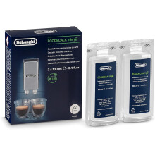 Delonghi 5513296011 ECODECALK Mini Coffee Machine Descaler 2 x 100 ml
