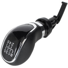 Pomo de palanca de cambios negro de 6 velocidades para Opel Astra IV J 2009