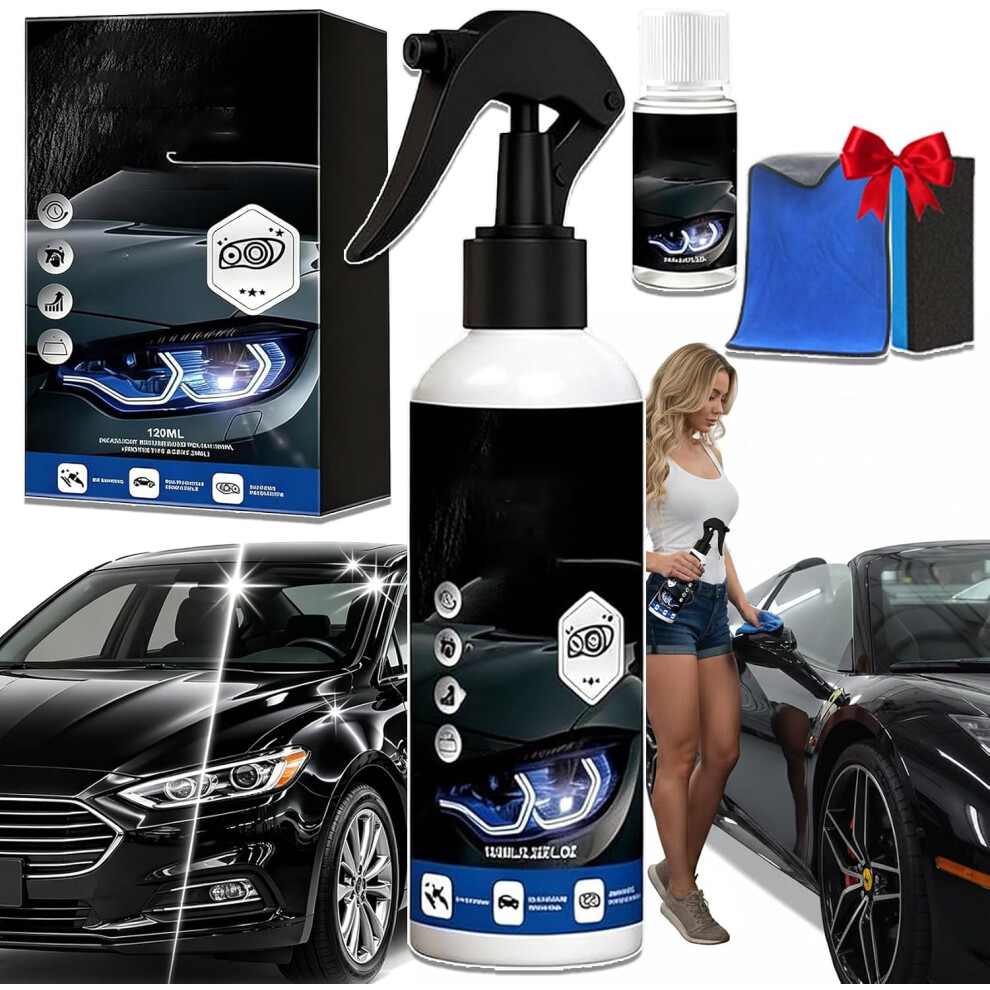 (1Pcs, -) Headlight Restoration Kit, Car Headlamp Refurbisher 5437706607717