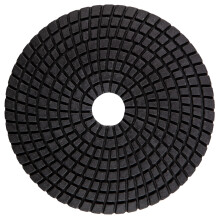 Polierklettverschluss für Steinzeug 125 mm, K50