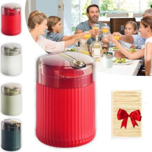 (1 PCS Red, -) Automatische Tandenstokerdispenser - 1 Stuk, Keuken