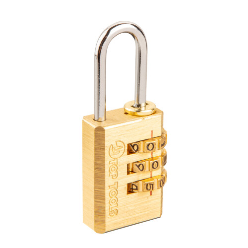 21-mm-Gepäckschloss mit Zahlencode, 3-stelliger Code